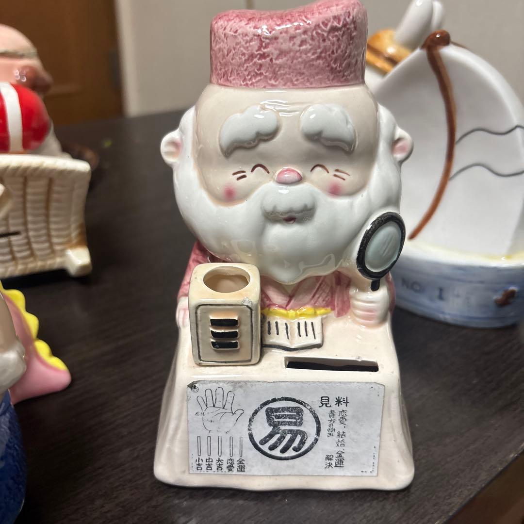 昭和レトロ 貯金箱 10点セット TOKAI 加藤工芸 KENICHI 陶器製