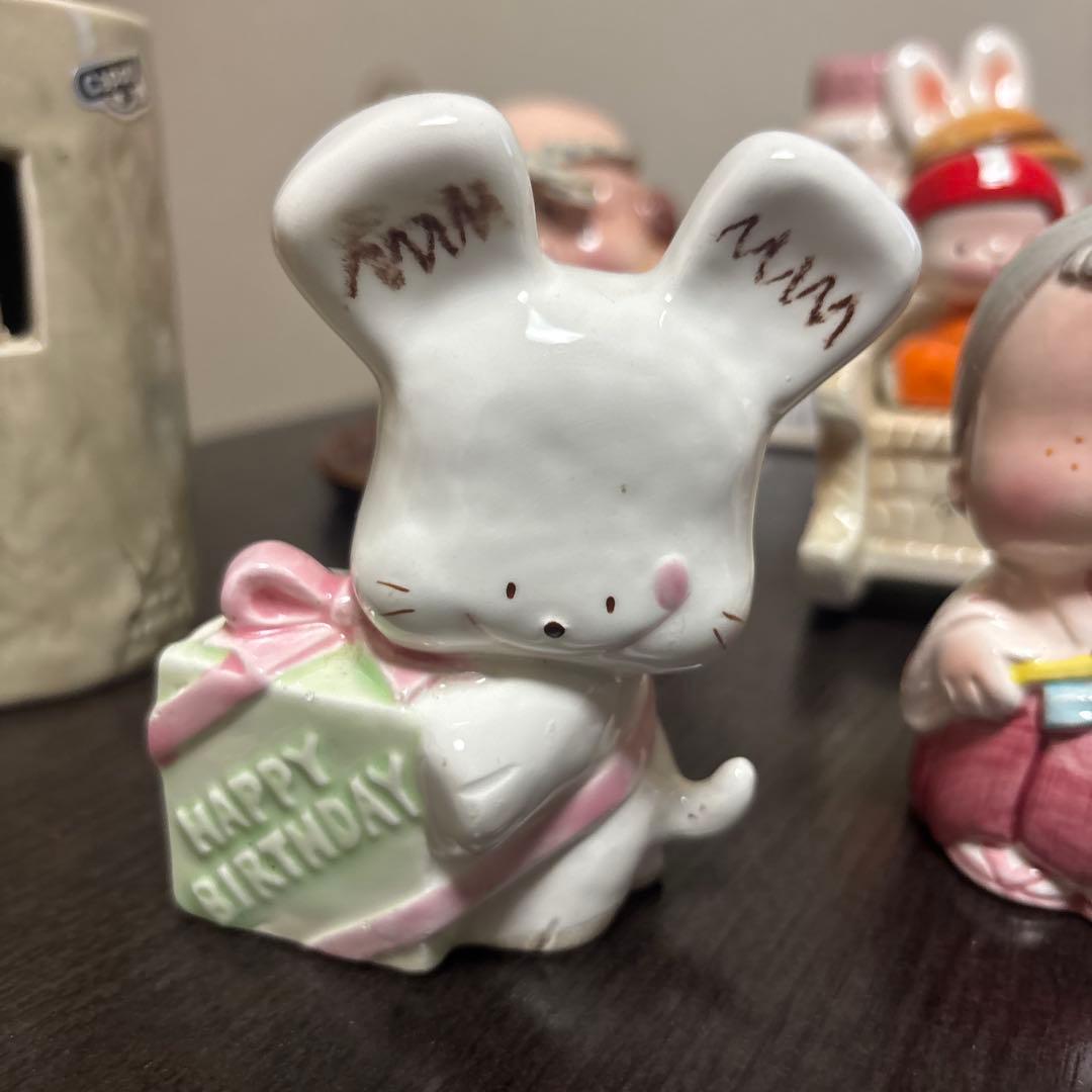 昭和レトロ 貯金箱 10点セット TOKAI 加藤工芸 KENICHI 陶器製