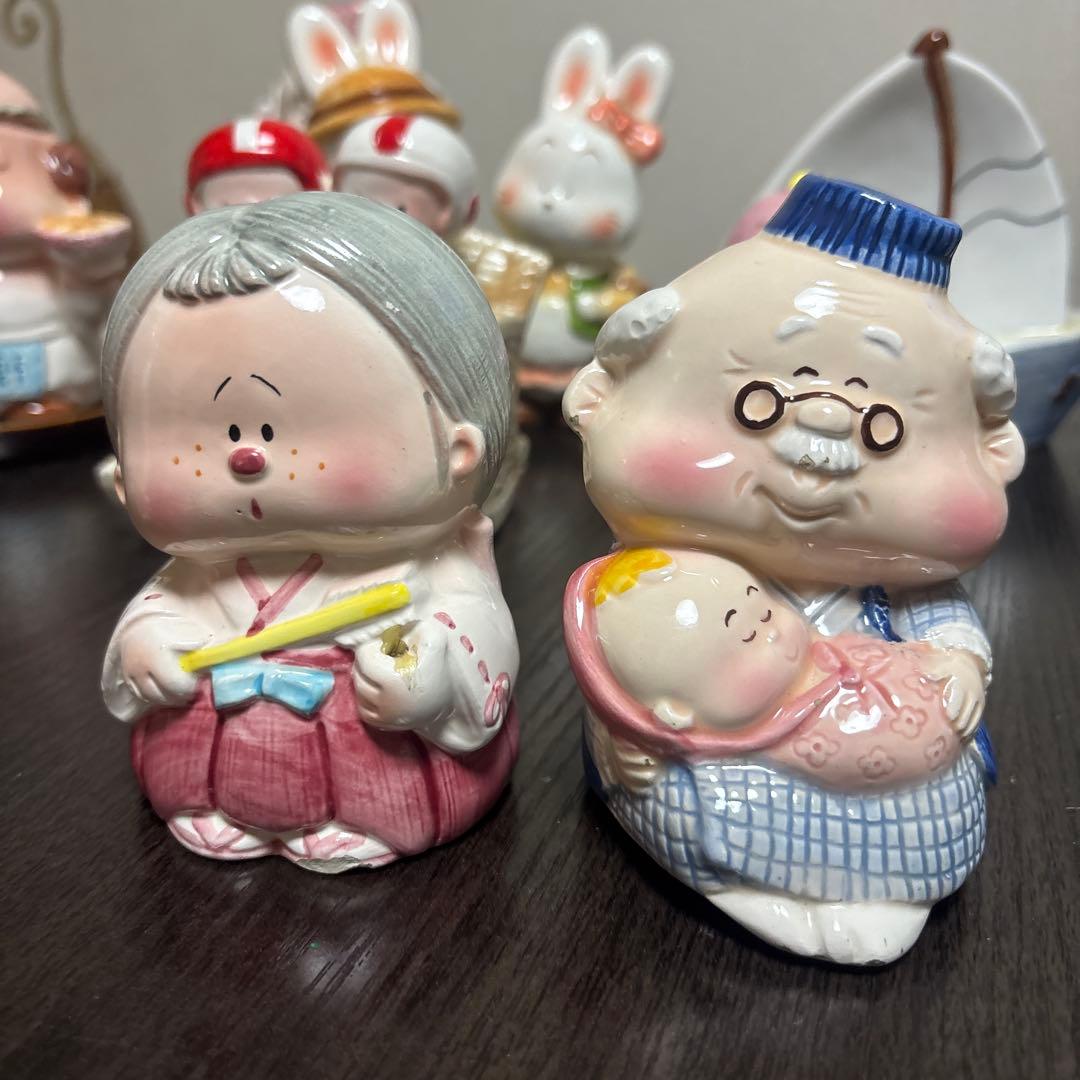 昭和レトロ 貯金箱 10点セット TOKAI 加藤工芸 KENICHI 陶器製