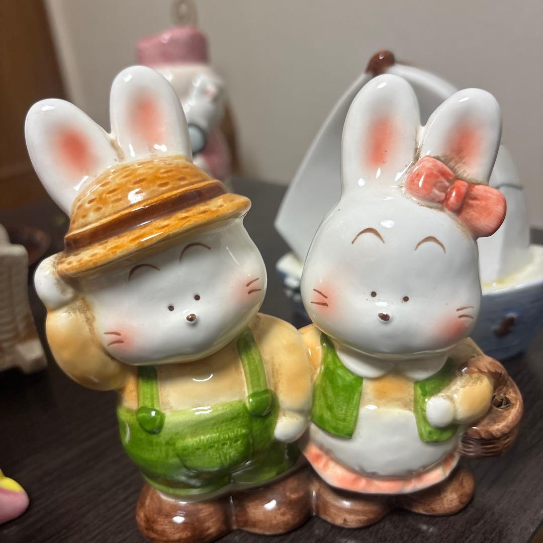 昭和レトロ 貯金箱 10点セット TOKAI 加藤工芸 KENICHI 陶器製