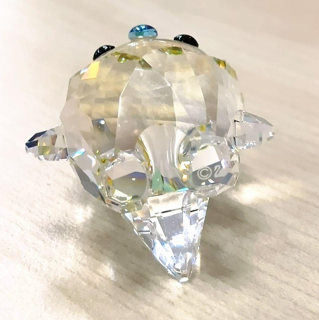 未使用✳️スワロフスキー フート ハッピーバースデイ クリスタル 置物