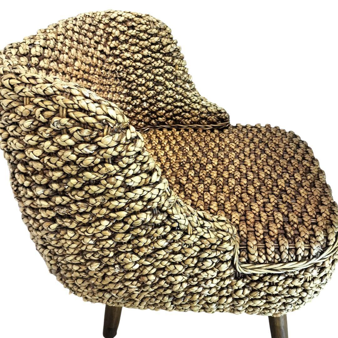 アジアン リゾートイス ラタン 1人掛け 店舗什器可