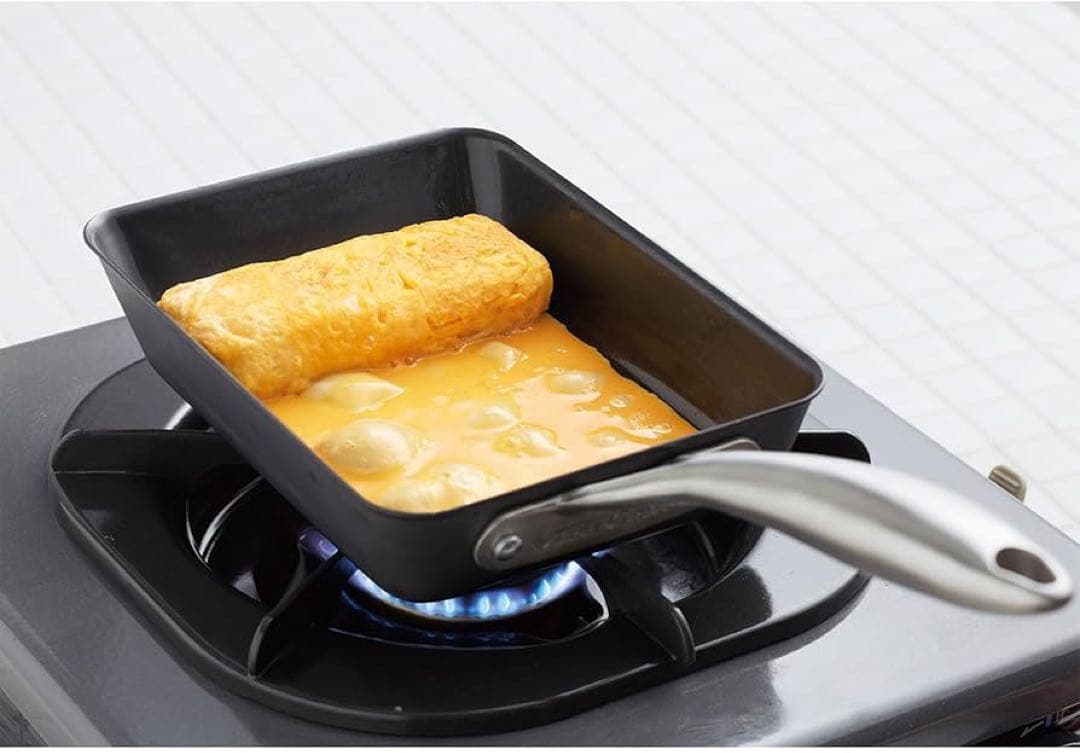 T104-02 スーパーテフロン エッグパン 卵焼き器 日本製