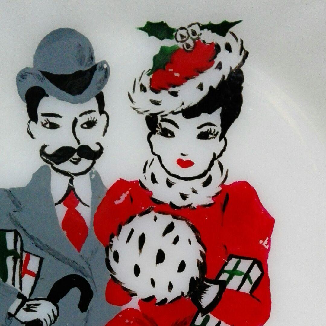 fire king ファイヤーキング　ファミリープレート