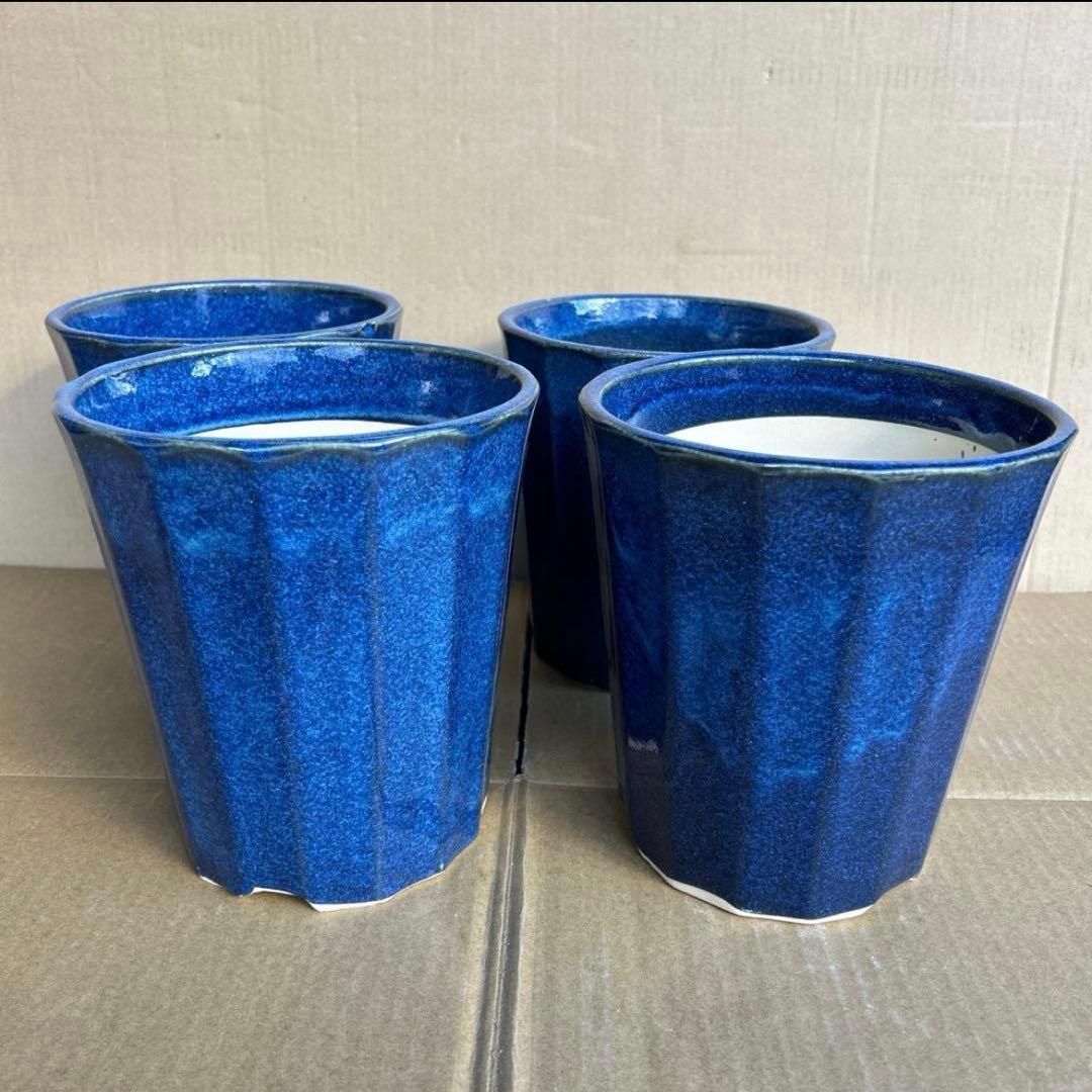 陶器鉢おまとめ生子6号5枚.化粧鉢