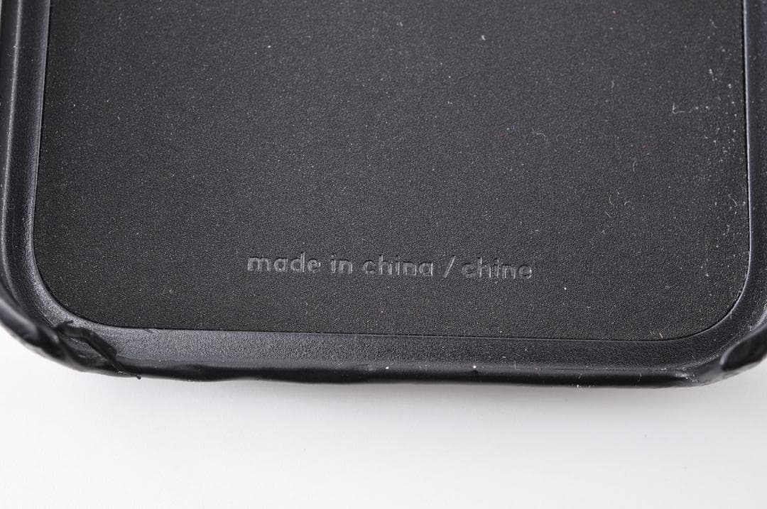 美品 COACH コーチ グレー 灰 ドットパターン iPhone15 16