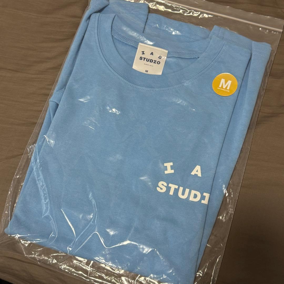 【新品・未使用】IAB STUDIO 水色 Tシャツ Mサイズ