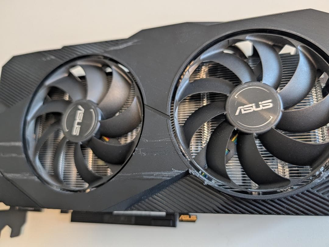 グラフィックボード・グラボ・ビデオカード ASUS DUAL GEFORCE RTX 2060 6GB