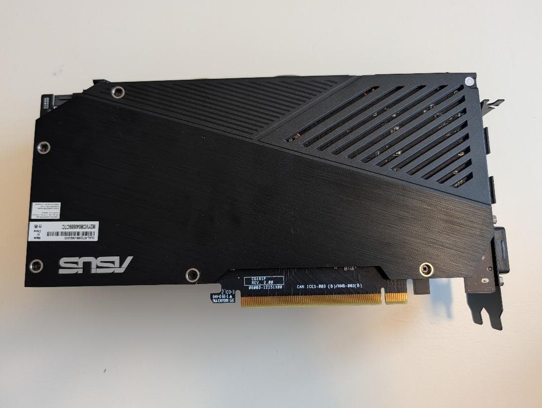 グラフィックボード・グラボ・ビデオカード ASUS DUAL GEFORCE RTX 2060 6GB