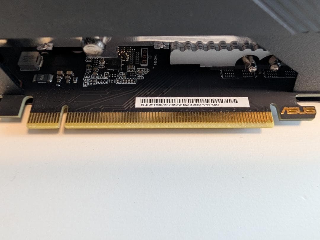 グラフィックボード・グラボ・ビデオカード ASUS DUAL GEFORCE RTX 2060 6GB