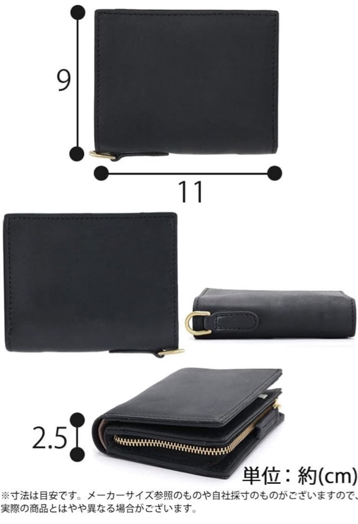 GREED［クリード] UDUK ミドルウォレット 2つ折り財布