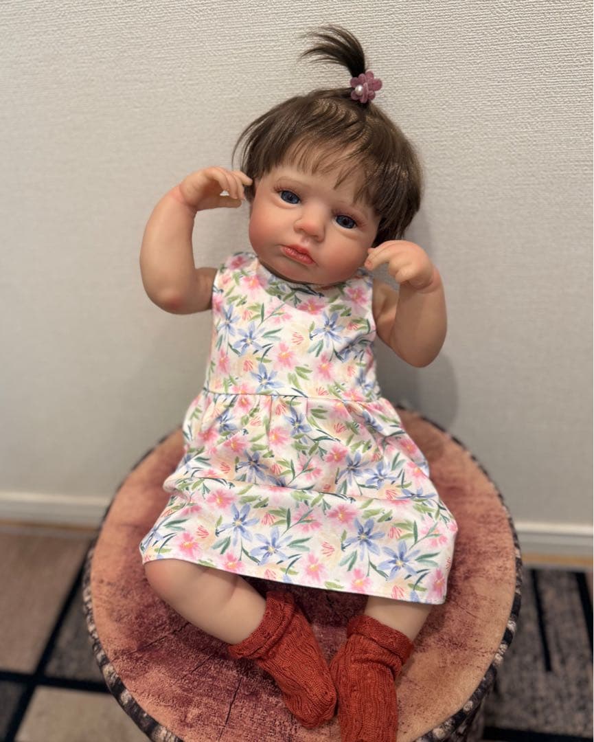 ★新品★リボーンドール ほんわか癒し系ベビーちゃん♥ 50cm