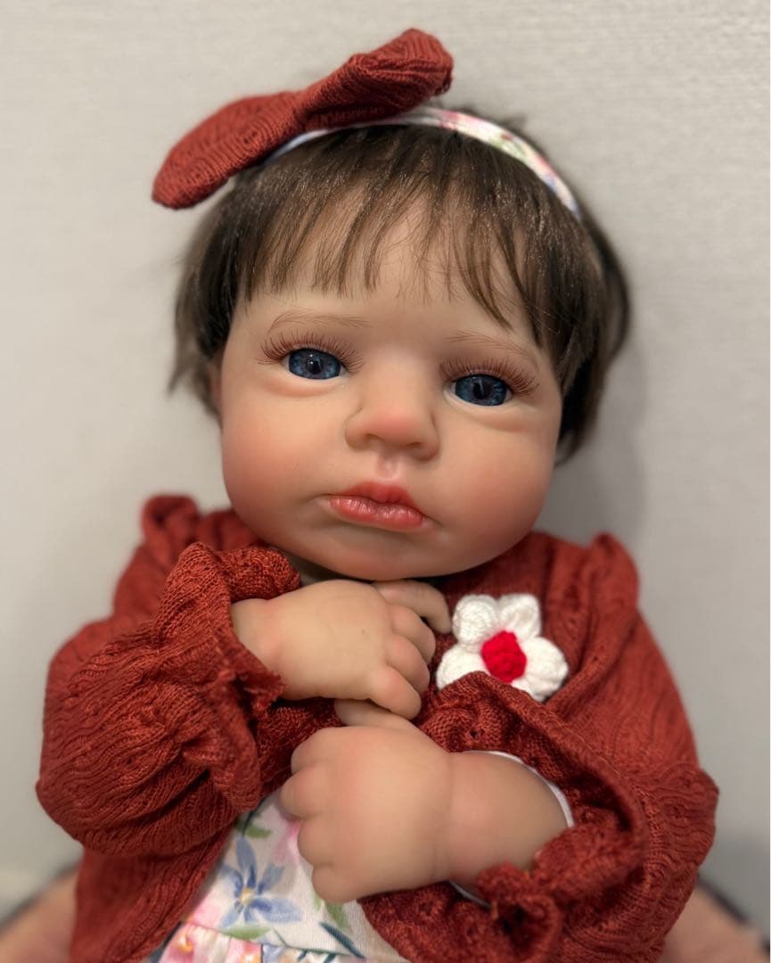 ★新品★リボーンドール ほんわか癒し系ベビーちゃん♥ 50cm