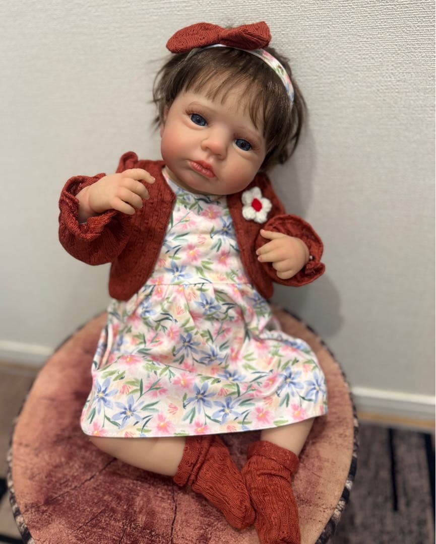 ★新品★リボーンドール ほんわか癒し系ベビーちゃん♥ 50cm