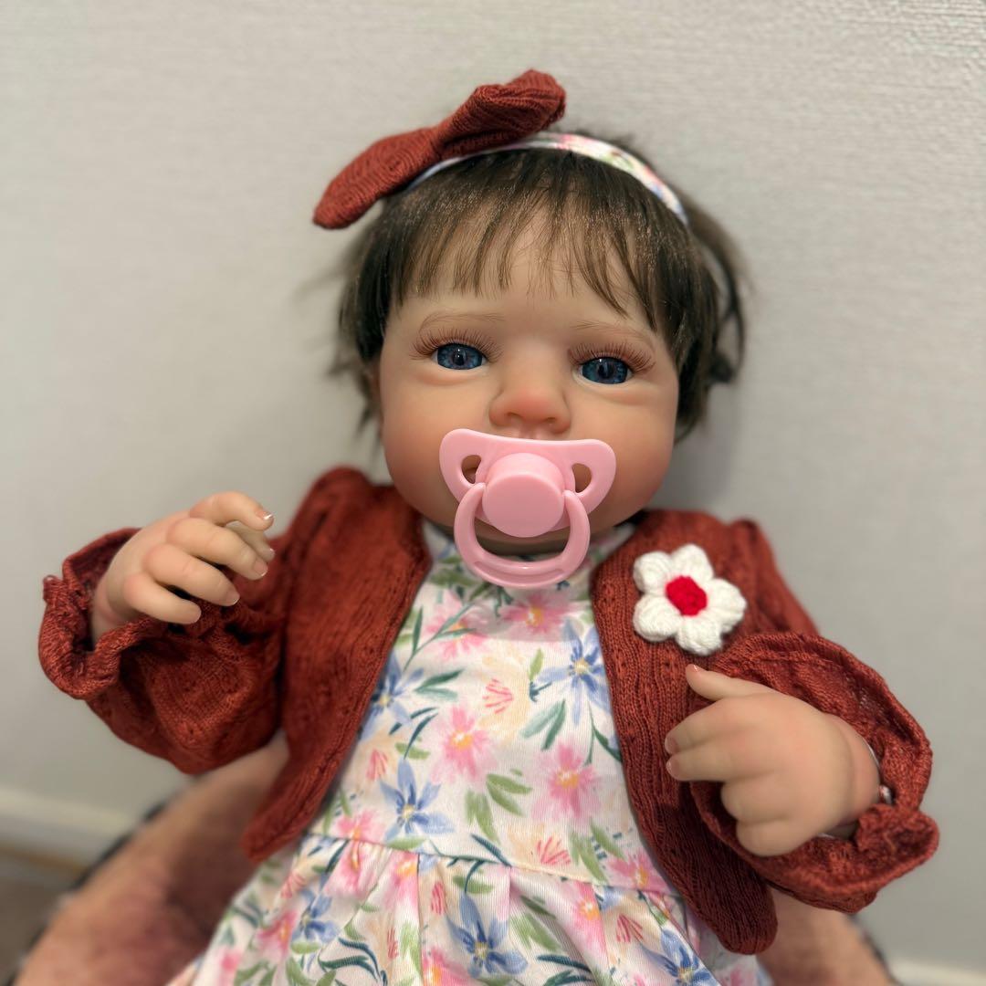 ★新品★リボーンドール ほんわか癒し系ベビーちゃん♥ 50cm