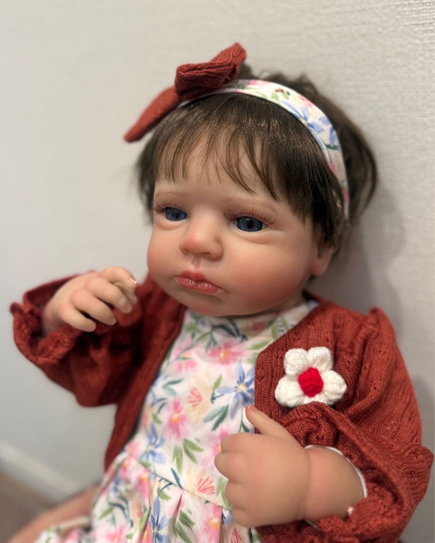 ★新品★リボーンドール ほんわか癒し系ベビーちゃん♥ 50cm