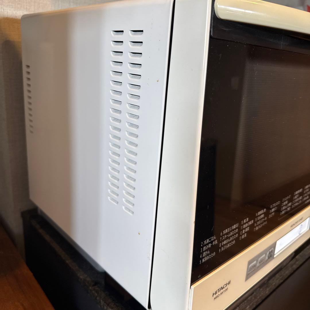 HITACHI MRO-NV100 オーブンレンジ ホワイト