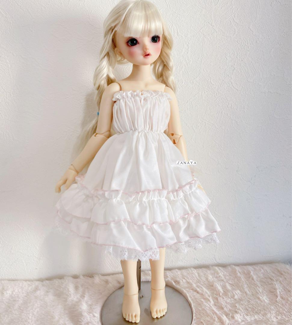 JANAYA ハンドメイド　SDM服　1/4服　水色ワンピース　5点セット