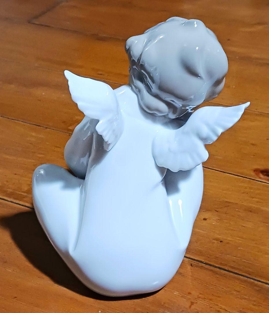 LLADRÓ 天使の考え事 陶磁器製 未使用品