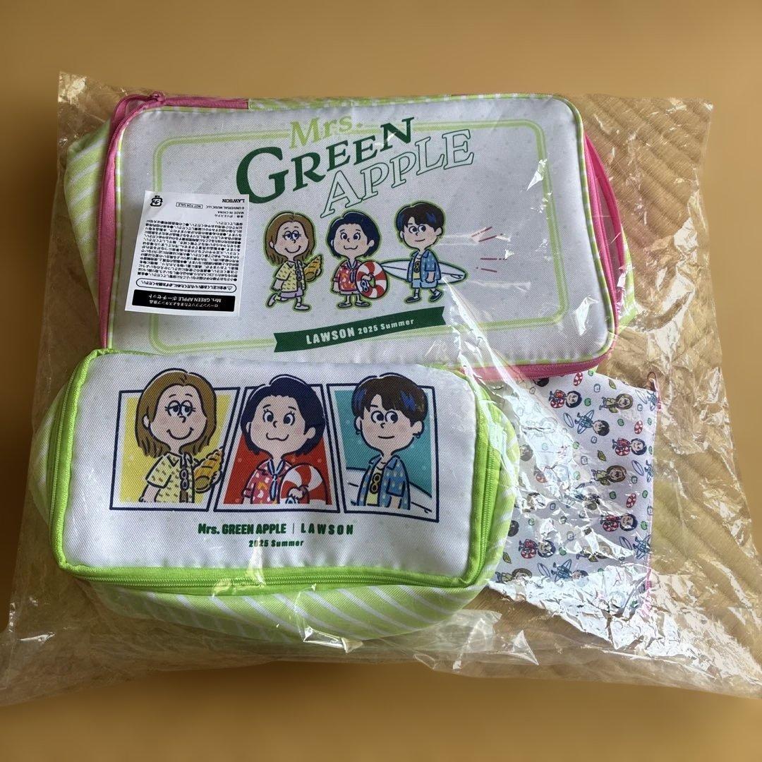 Mrs. GREEN APPLE ポーチセット