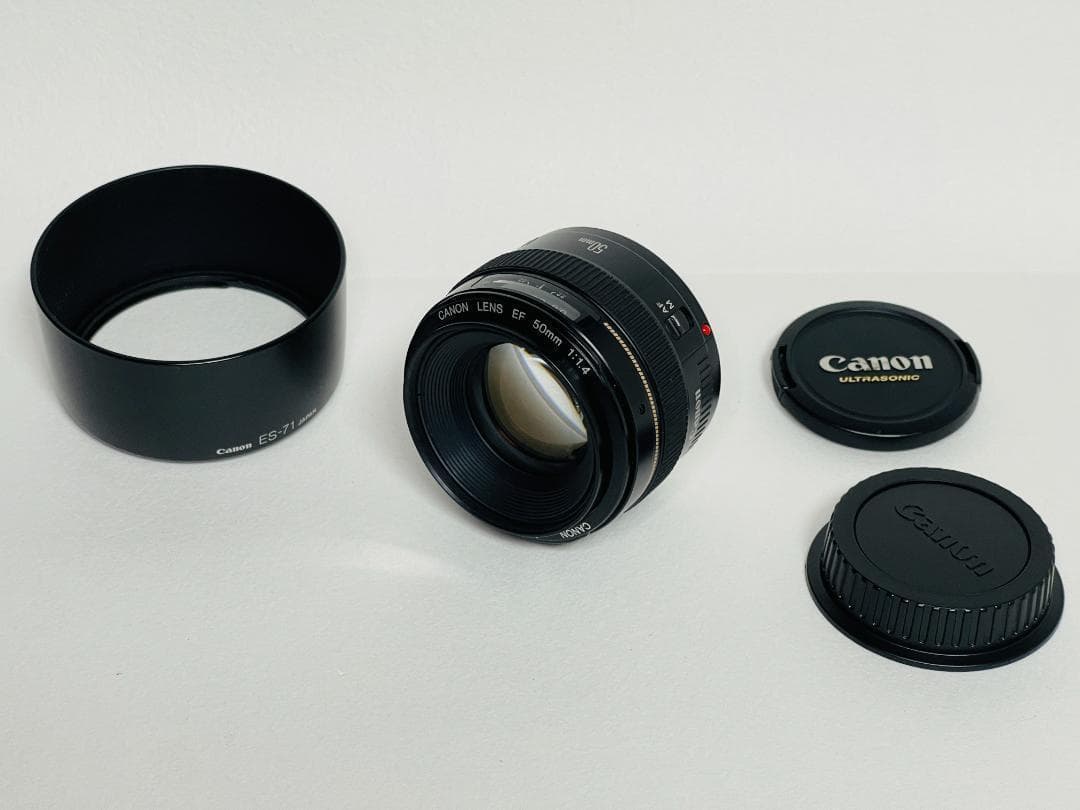 Canon EF 50mm F1.4 USM ✨単焦点レンズ キヤノン 一眼レフ