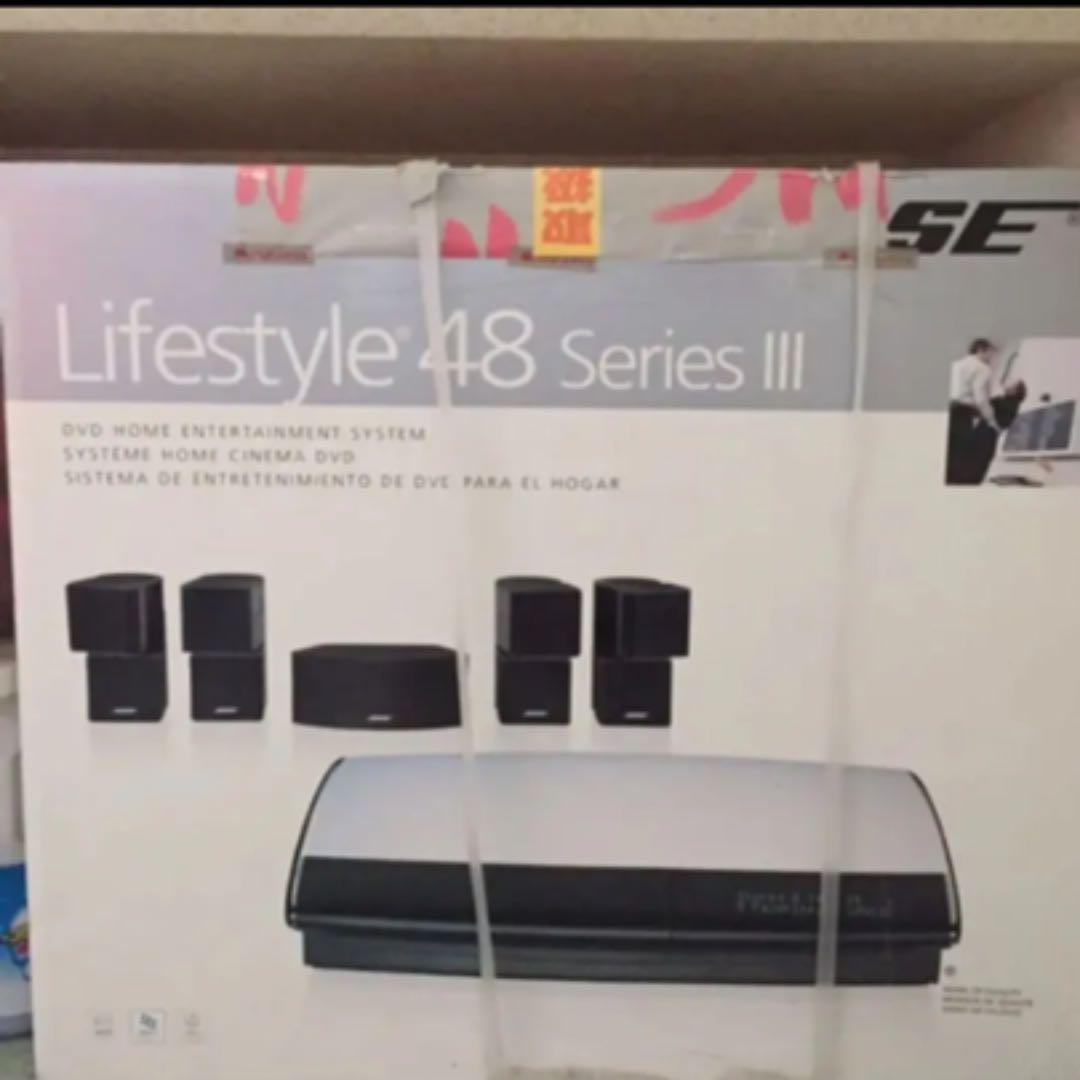 未開封　BOSE ライフスタイル48シリーズ3 スピーカー