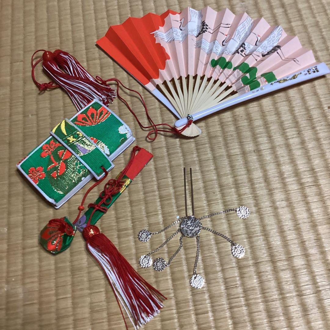 七五三七歳用のフルセット　帯幅17センチ　草履21センチ