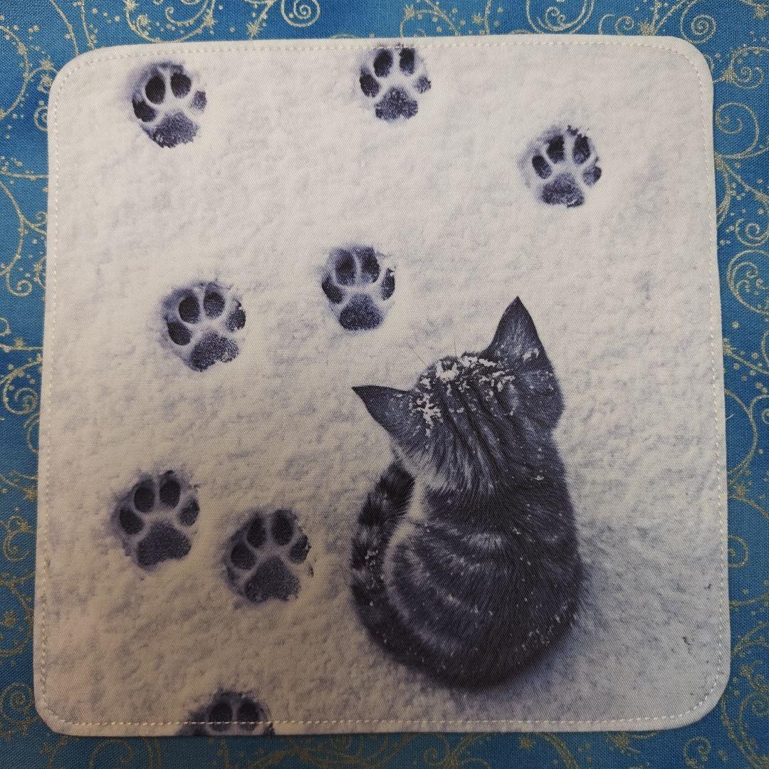 Yourelia　わんこさん柄　4重ハンカチ　ハンドメイド　18枚