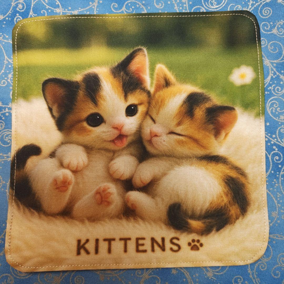 Yourelia　わんこさん柄　4重ハンカチ　ハンドメイド　18枚