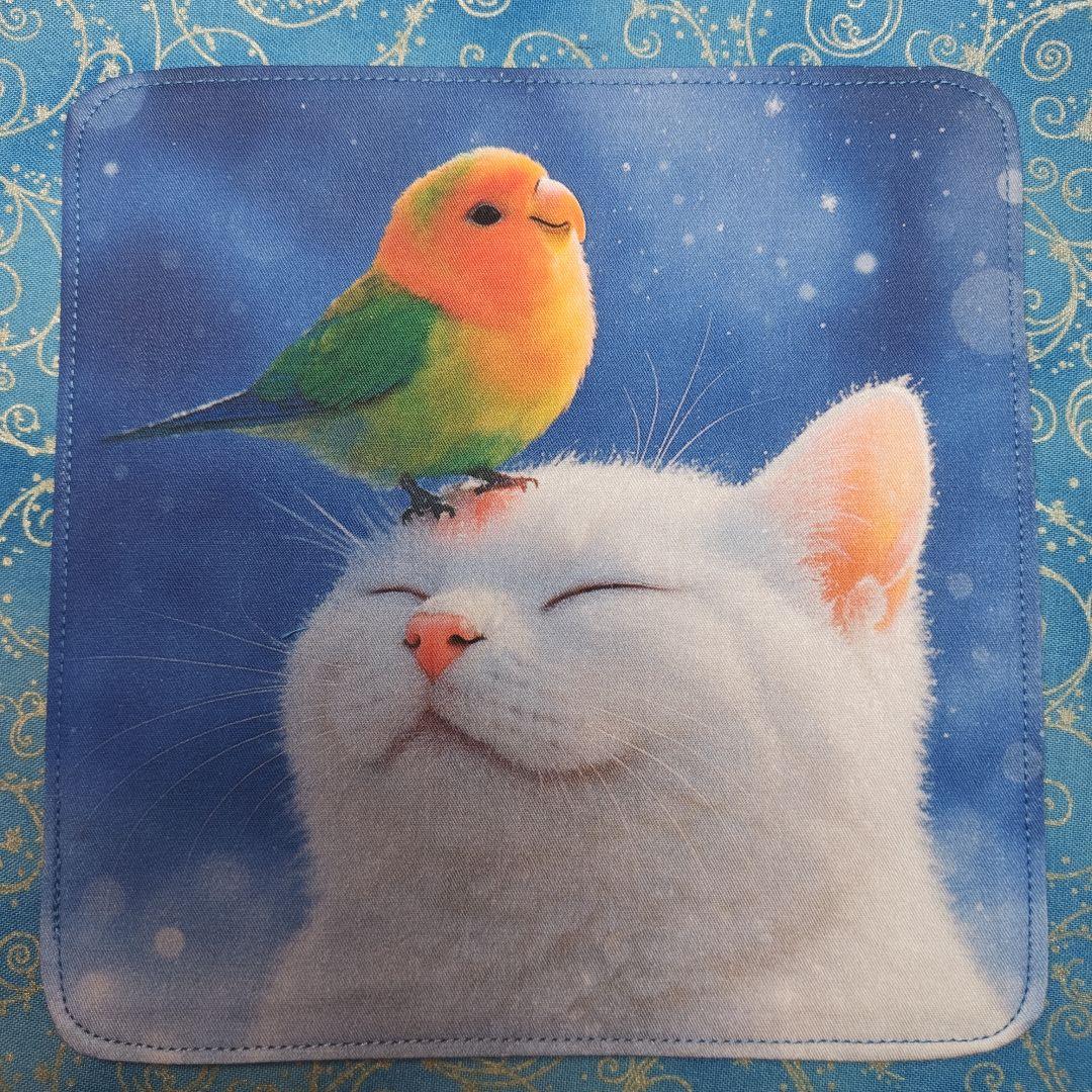 Yourelia　わんこさん柄　4重ハンカチ　ハンドメイド　18枚