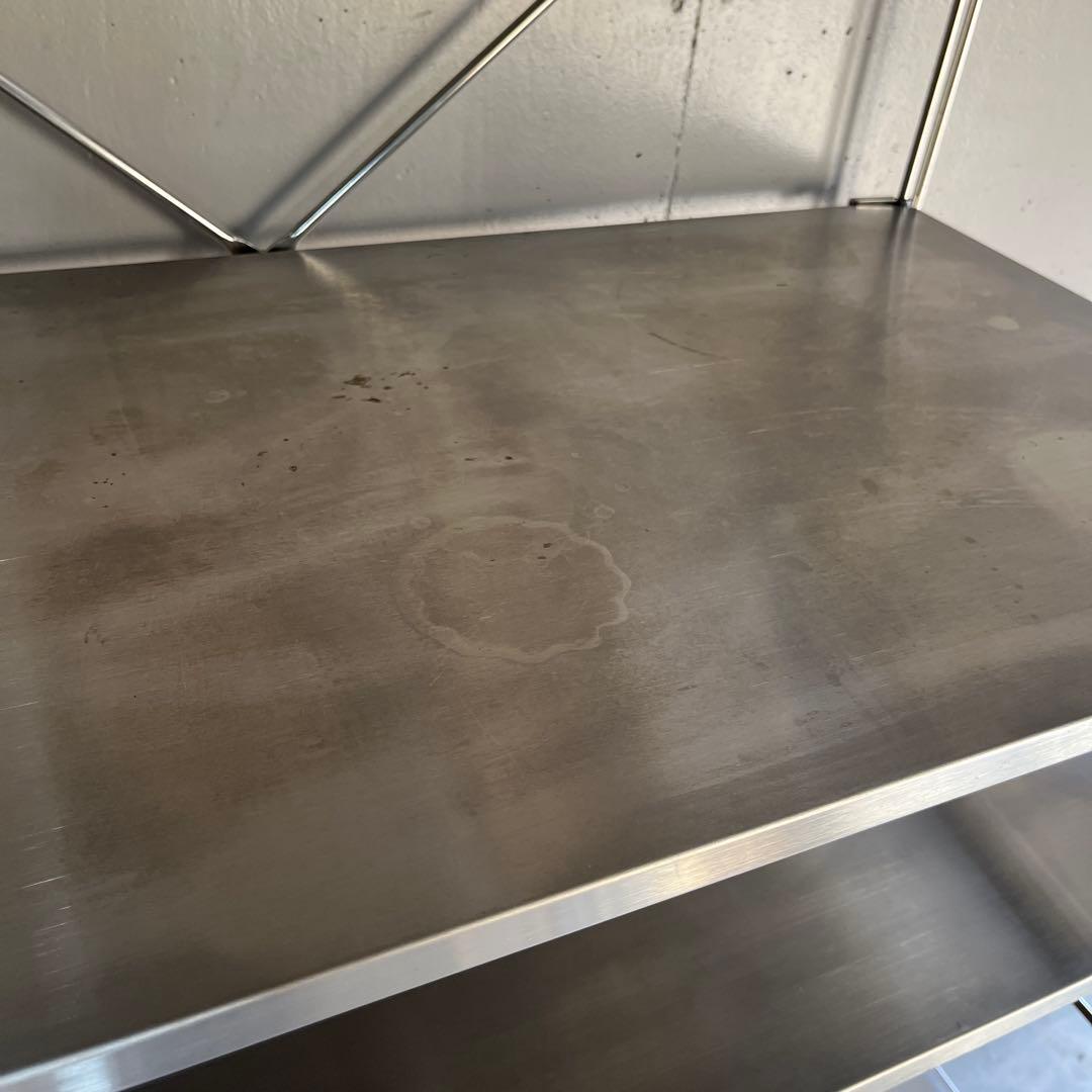 無印★ステンレスユニットシェルフ ステンレス棚セット・追加棚板付