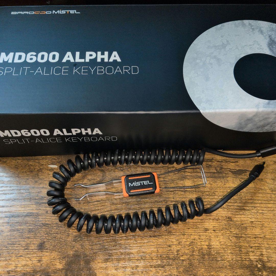 MISTEL MD600 ALPHA 静音赤軸　英字配列