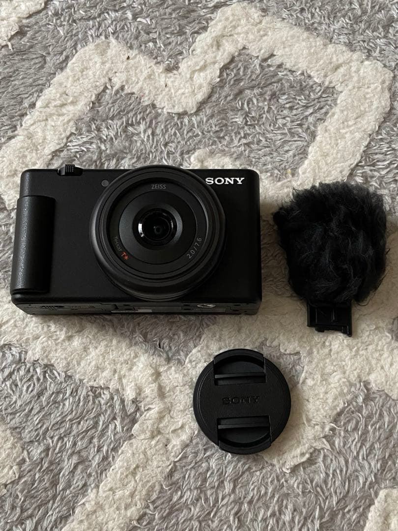 SONY ZV-1F ブラック＋SDカード＋液晶保護＋延長保証付き