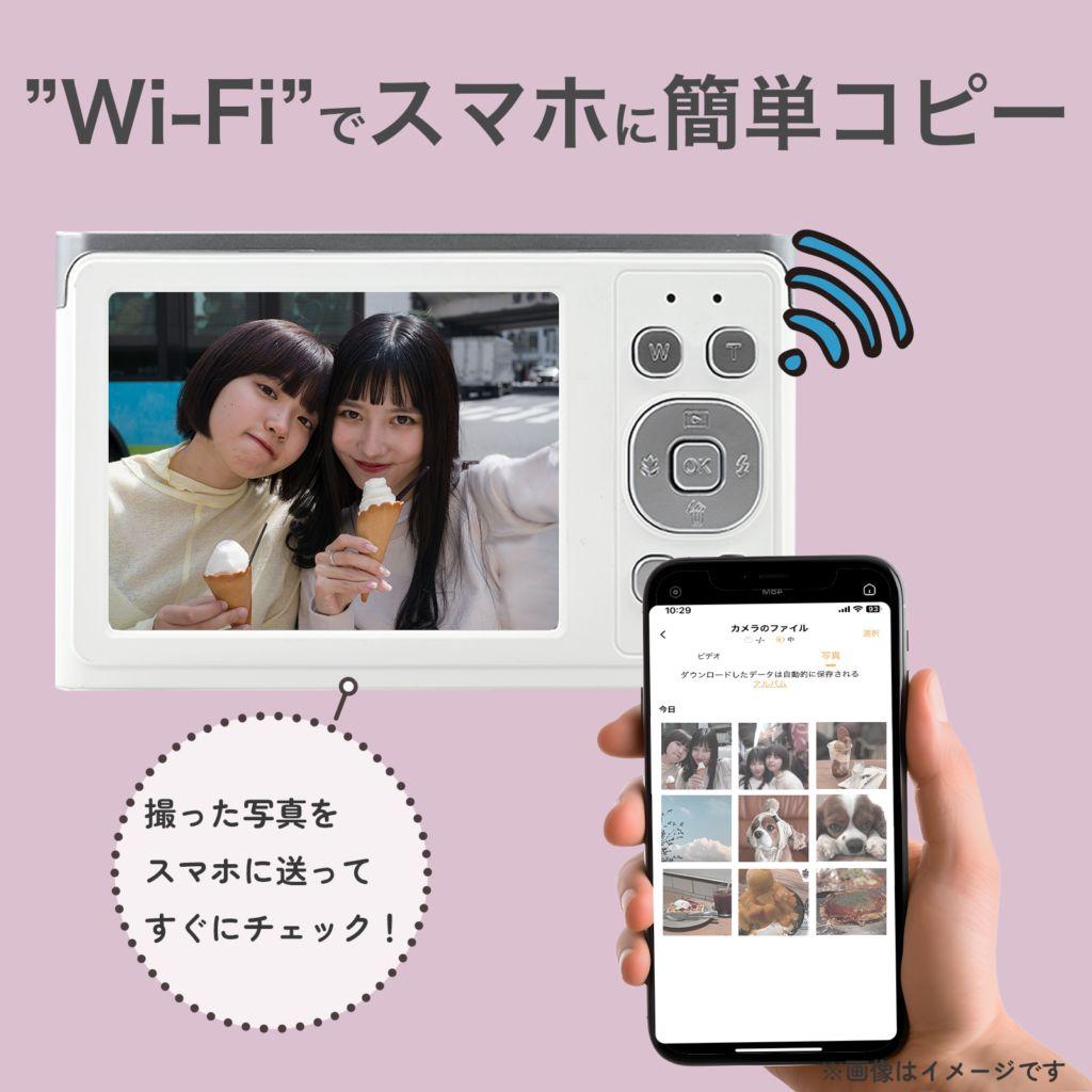 【期間値下】KEIYO Wi-Fi デジタルカメラ AN-DC003