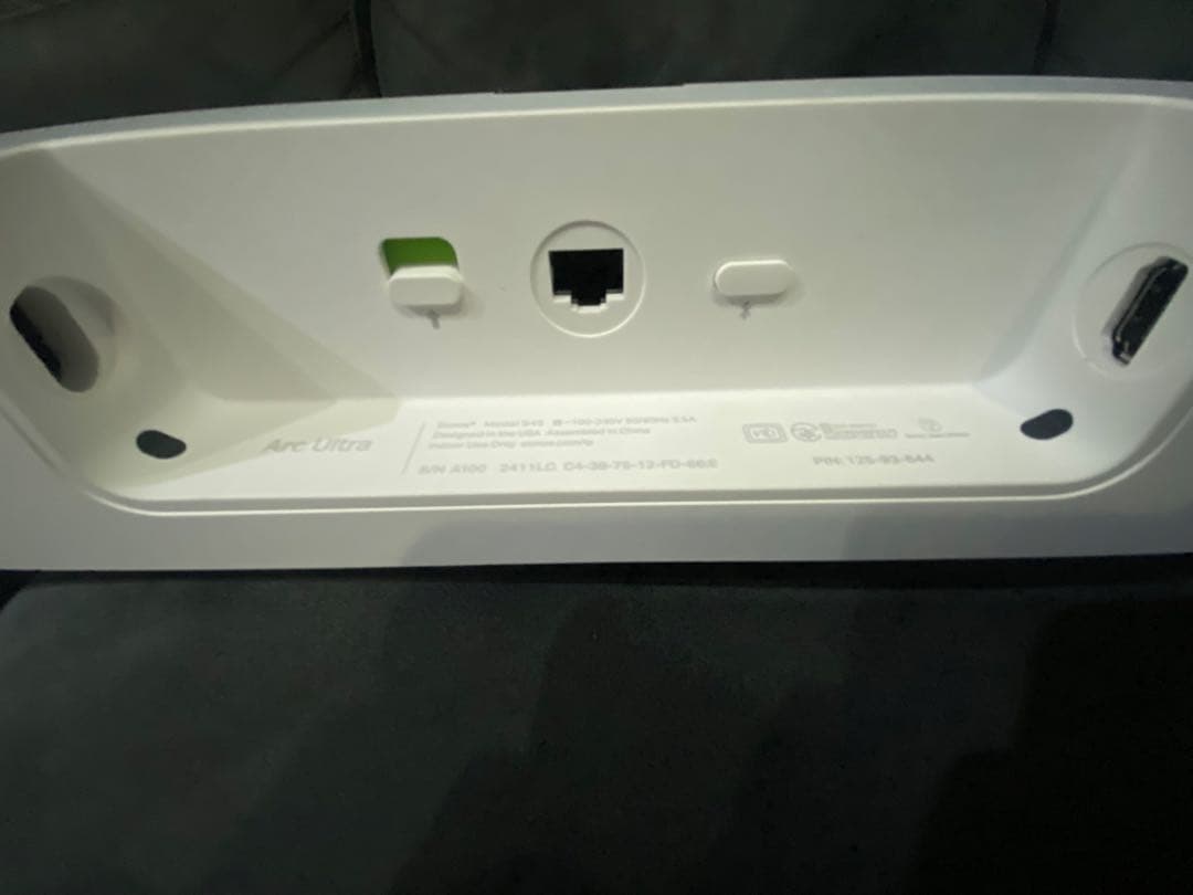 【保証あり】sonos arc ultra + 壁掛けマウント【注意事項あり】
