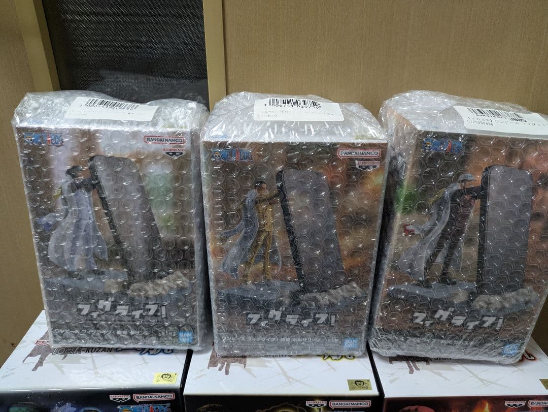 ワンピース　大将　青雉　グザン　黄猿　ボルサリーノ　赤犬　サカズキ　フィグライフ