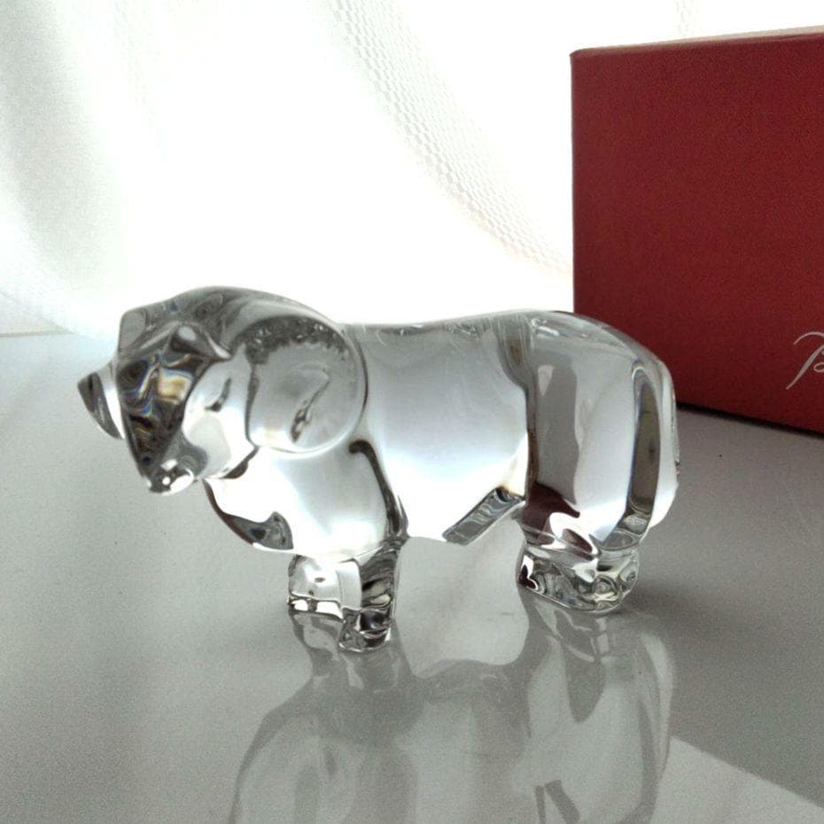 【新品】バカラ　羊 　ひつじ　箱付き　干支　 動物 クリスタル 　袋付き