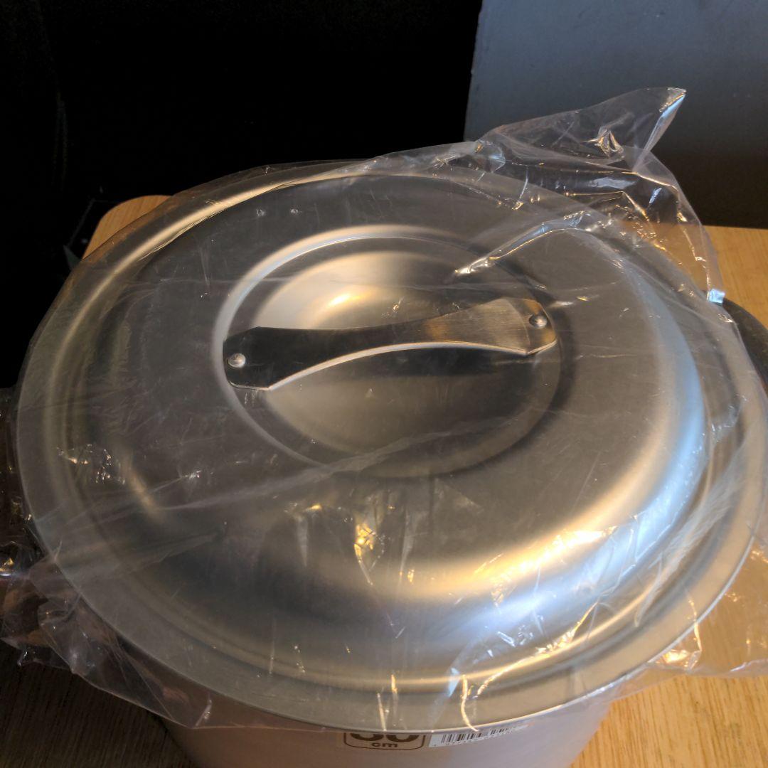 D1207　美品　プロ　マイスター　半寸胴鍋　30cm　15L 鍋　調理器具