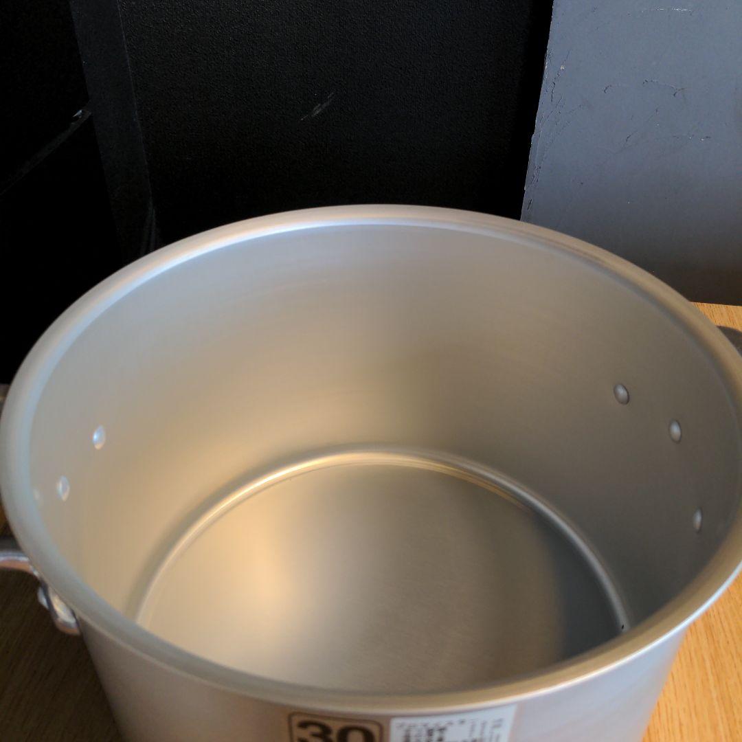 D1207　美品　プロ　マイスター　半寸胴鍋　30cm　15L 鍋　調理器具