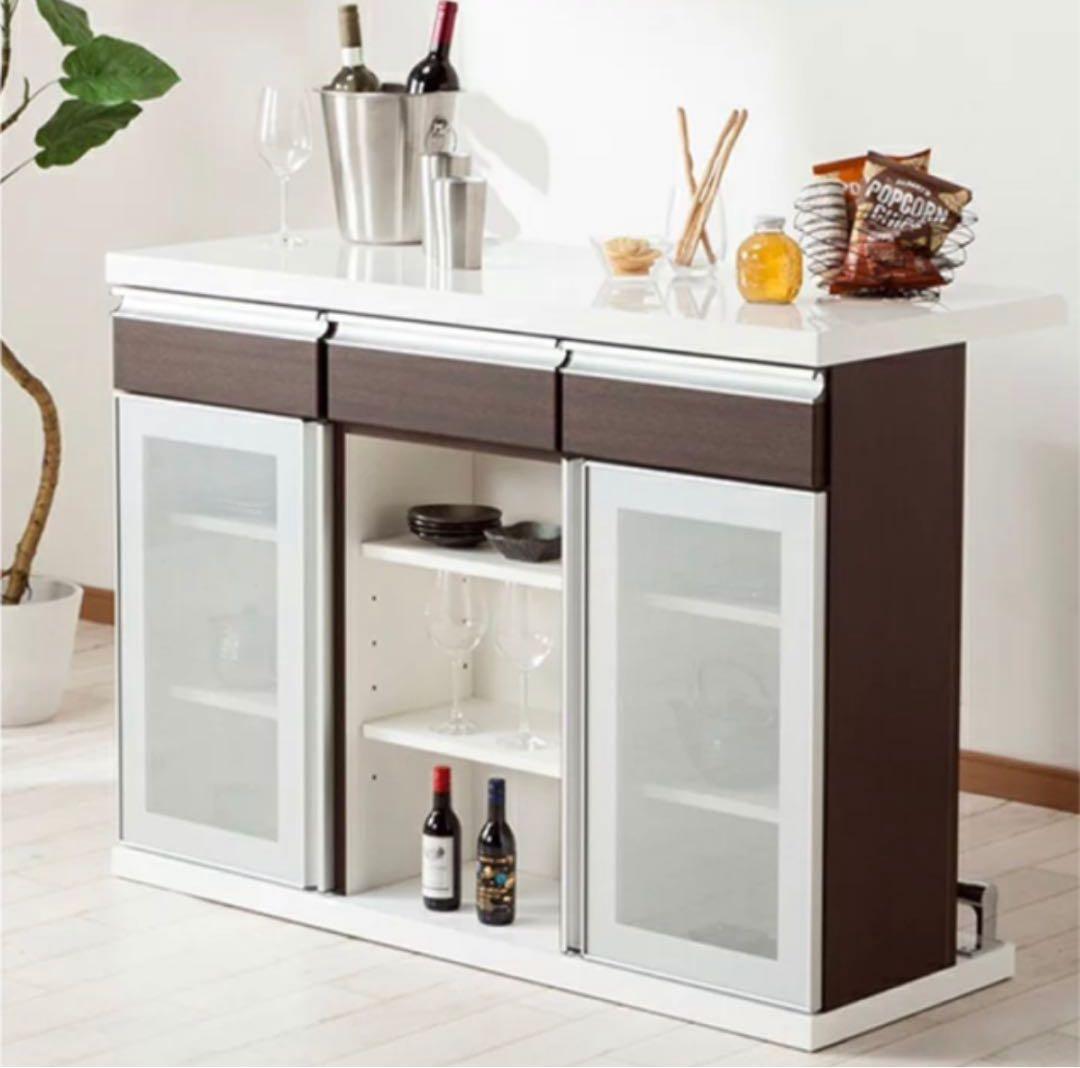 【出品1/17まで】カウンターテーブル キッチンカウンター ニトリ