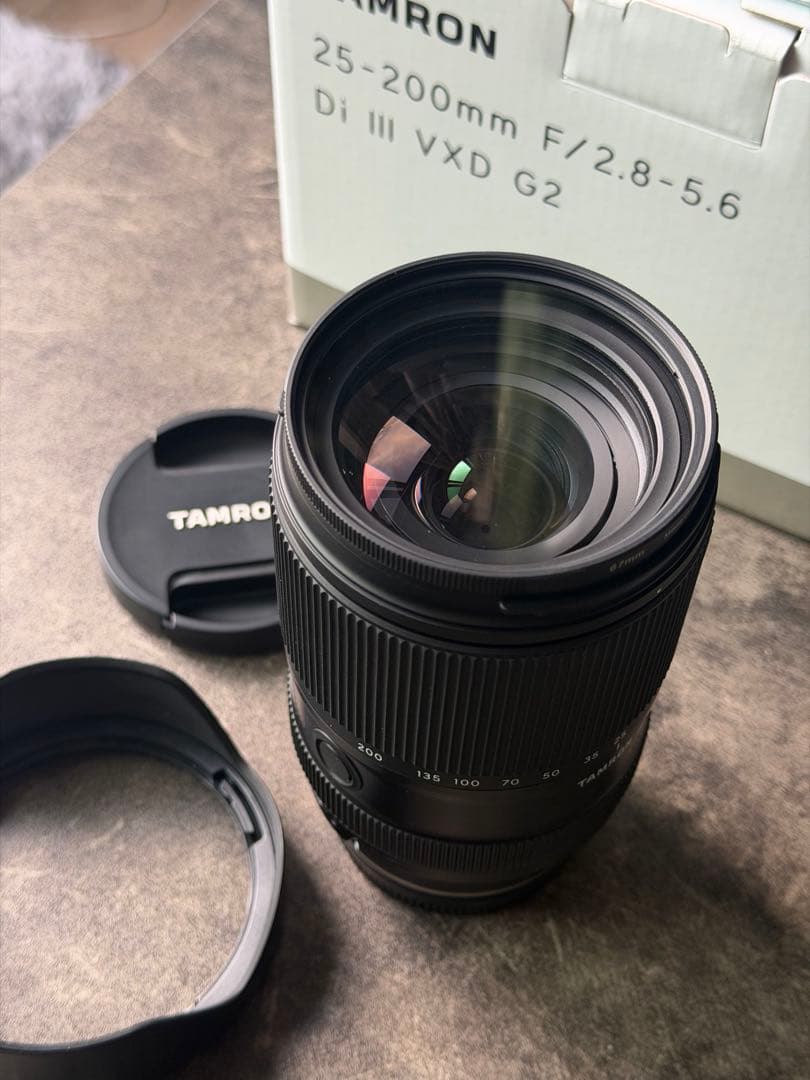 【おまけ】タムロン25-200mm F2.8-5.6 Di Ⅲ VXD G2 E