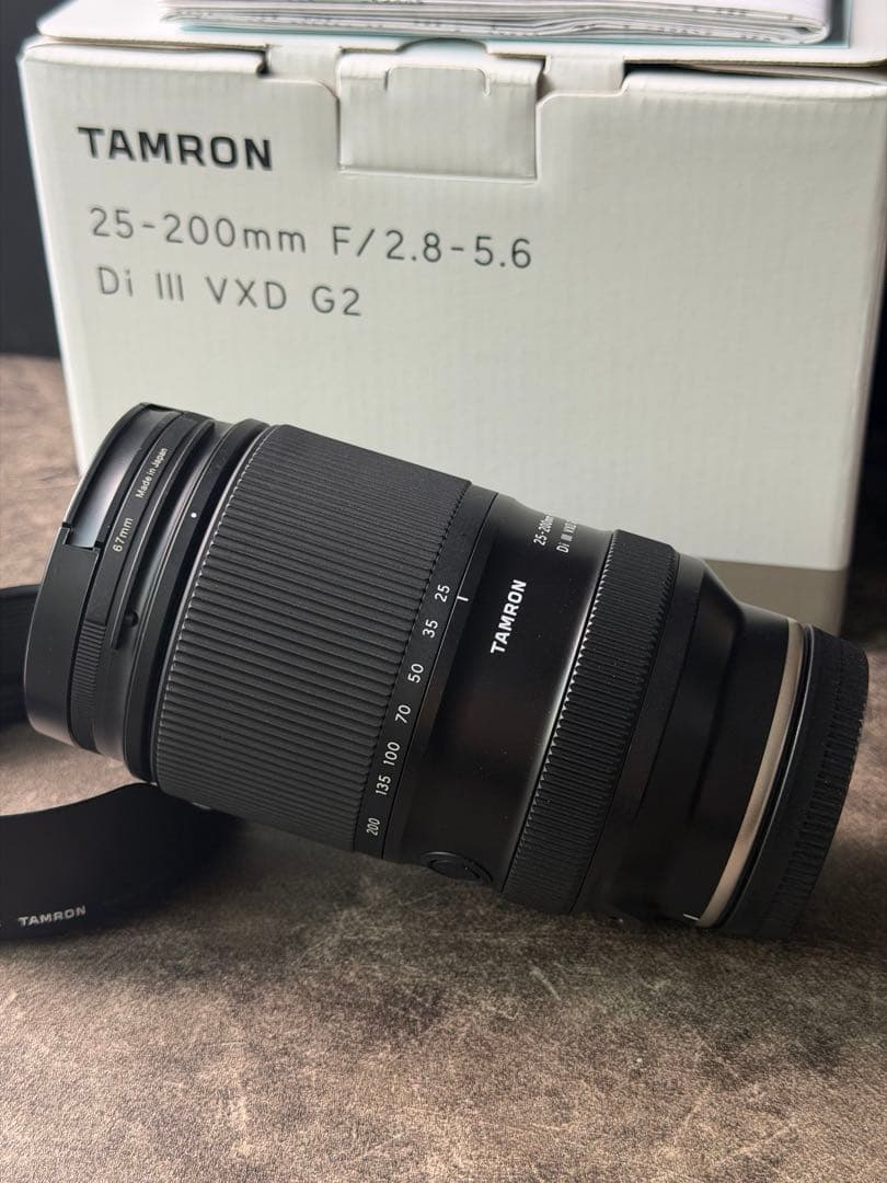 【おまけ】タムロン25-200mm F2.8-5.6 Di Ⅲ VXD G2 E