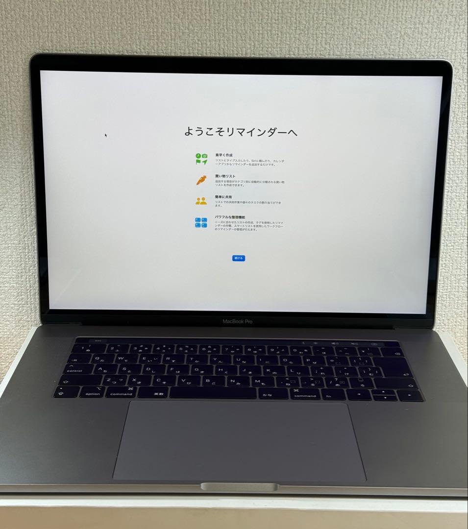 MacBook本体 Apple MacBook Pro 15 2018 i7/16GB/250Gb