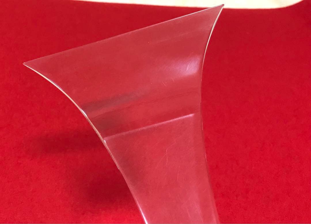 三味線撥14透明樹脂製　中古品　超美品