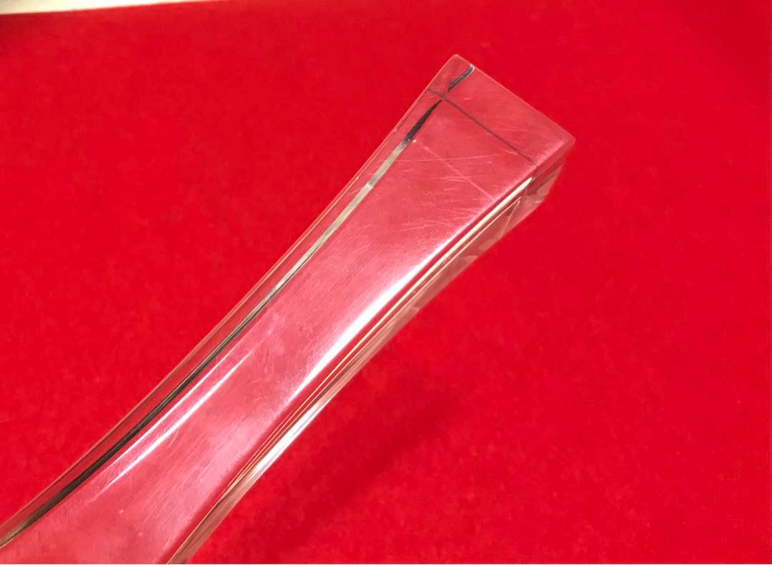 三味線撥14透明樹脂製　中古品　超美品