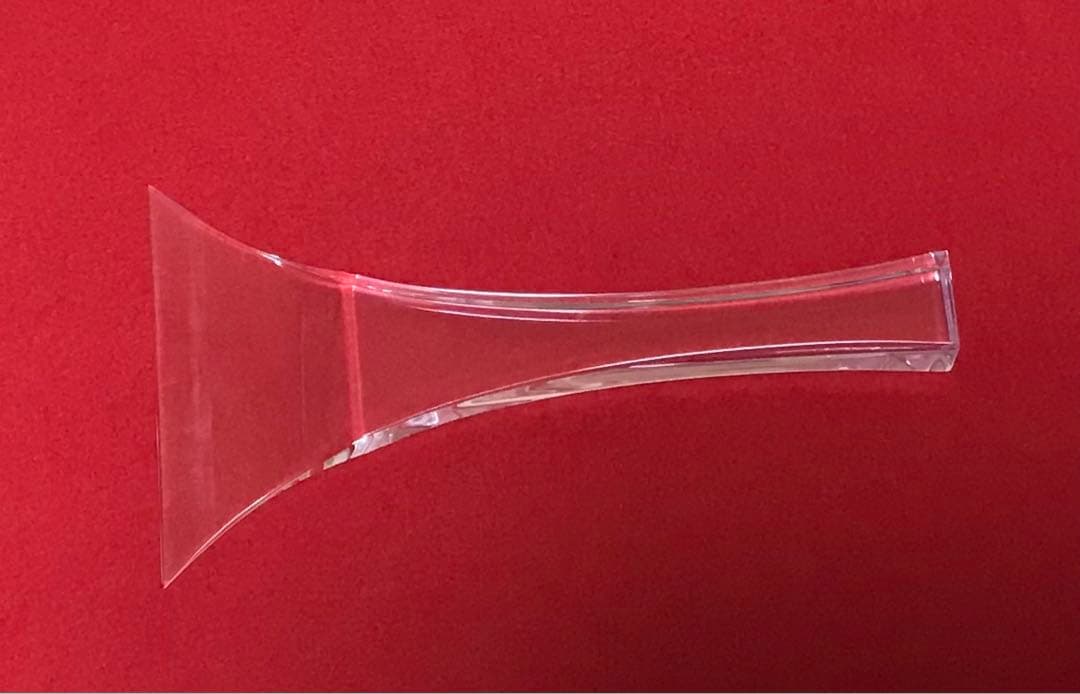 三味線撥14透明樹脂製　中古品　超美品