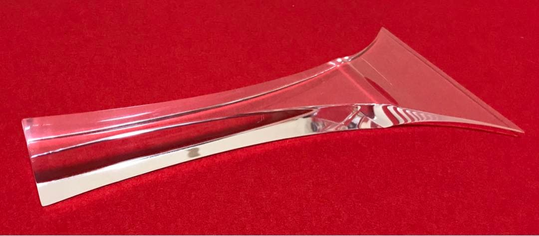 三味線撥14透明樹脂製　中古品　超美品