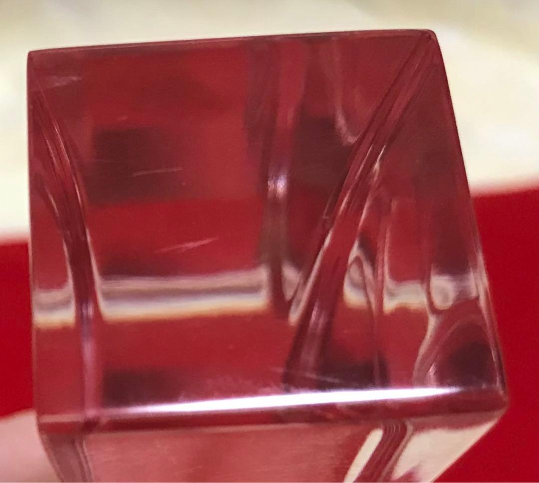 三味線撥14透明樹脂製　中古品　超美品