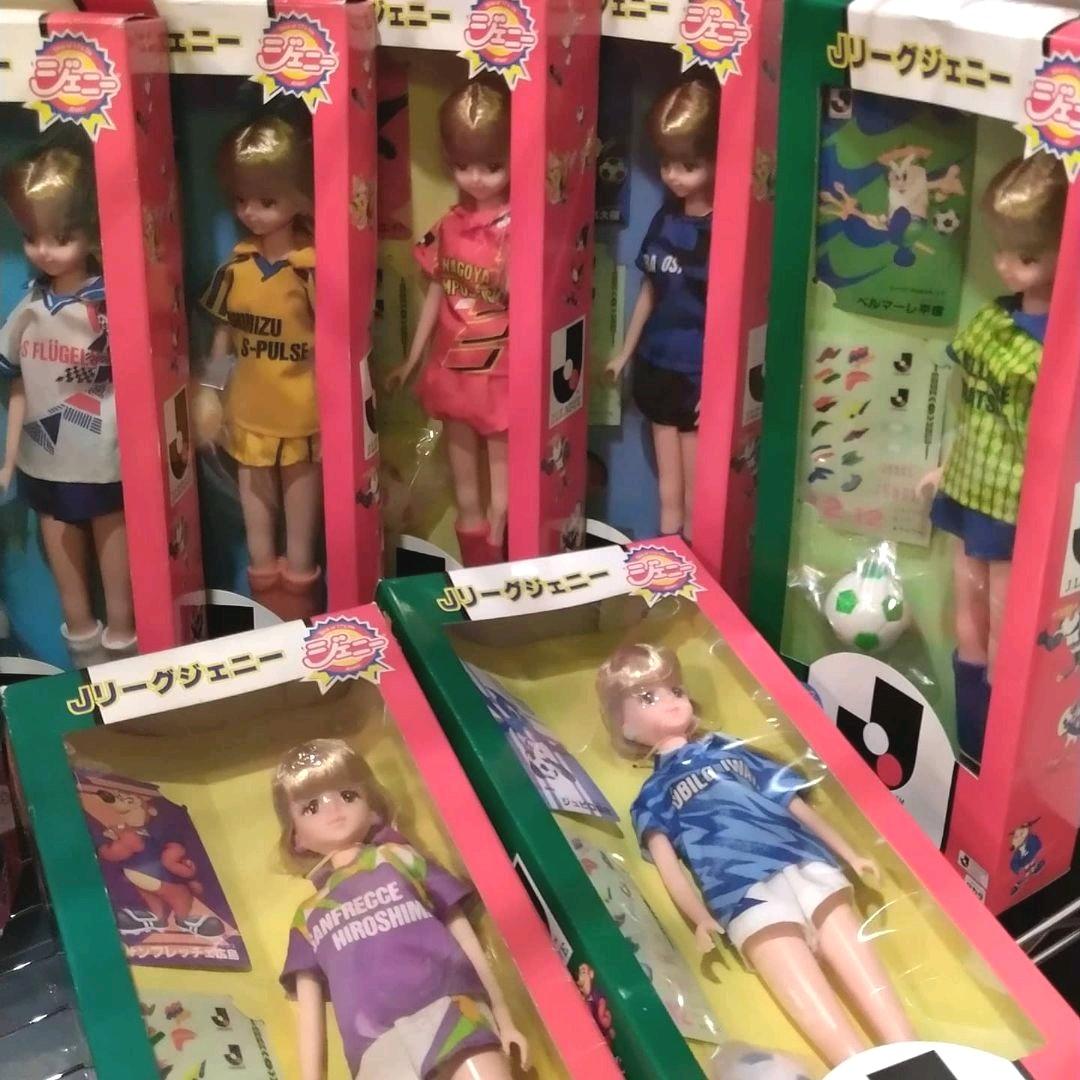 超激レア Jリーグジェニー 10体セット タカラ 未使用品 ジェニーちゃん