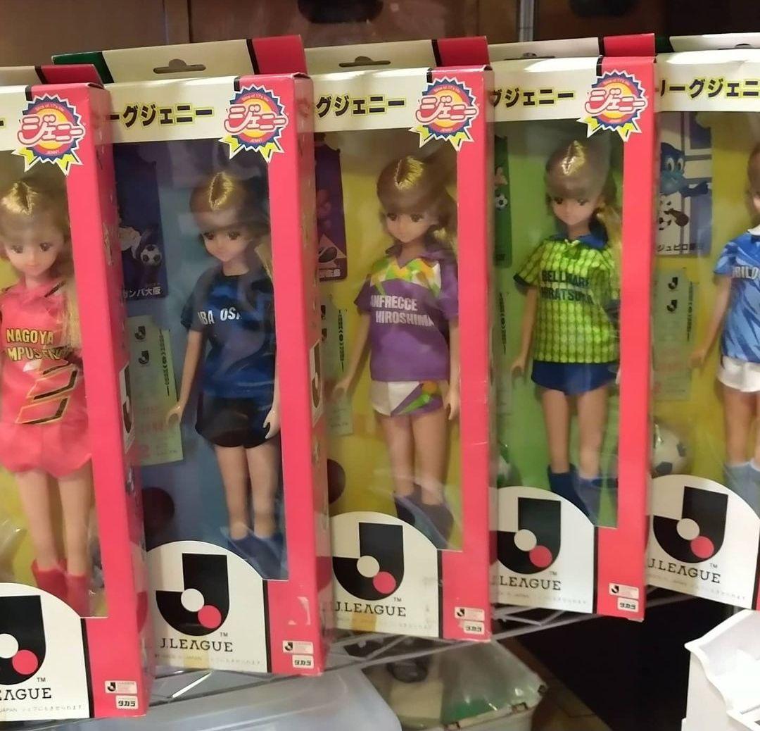 超激レア Jリーグジェニー 10体セット タカラ 未使用品 ジェニーちゃん